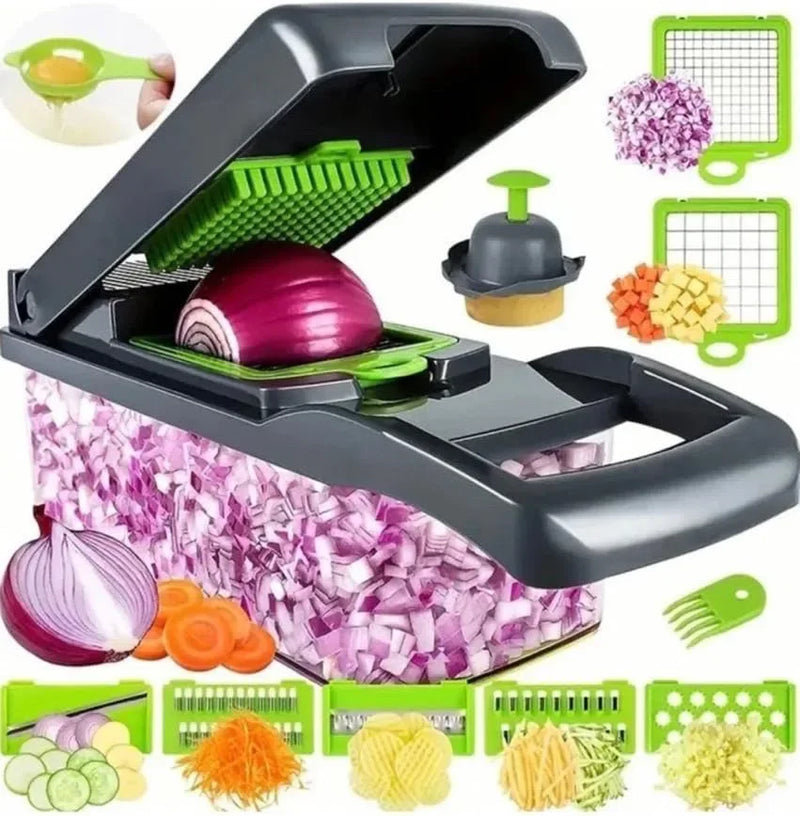 Cortador Multifuncional de Legumes 12 em 1